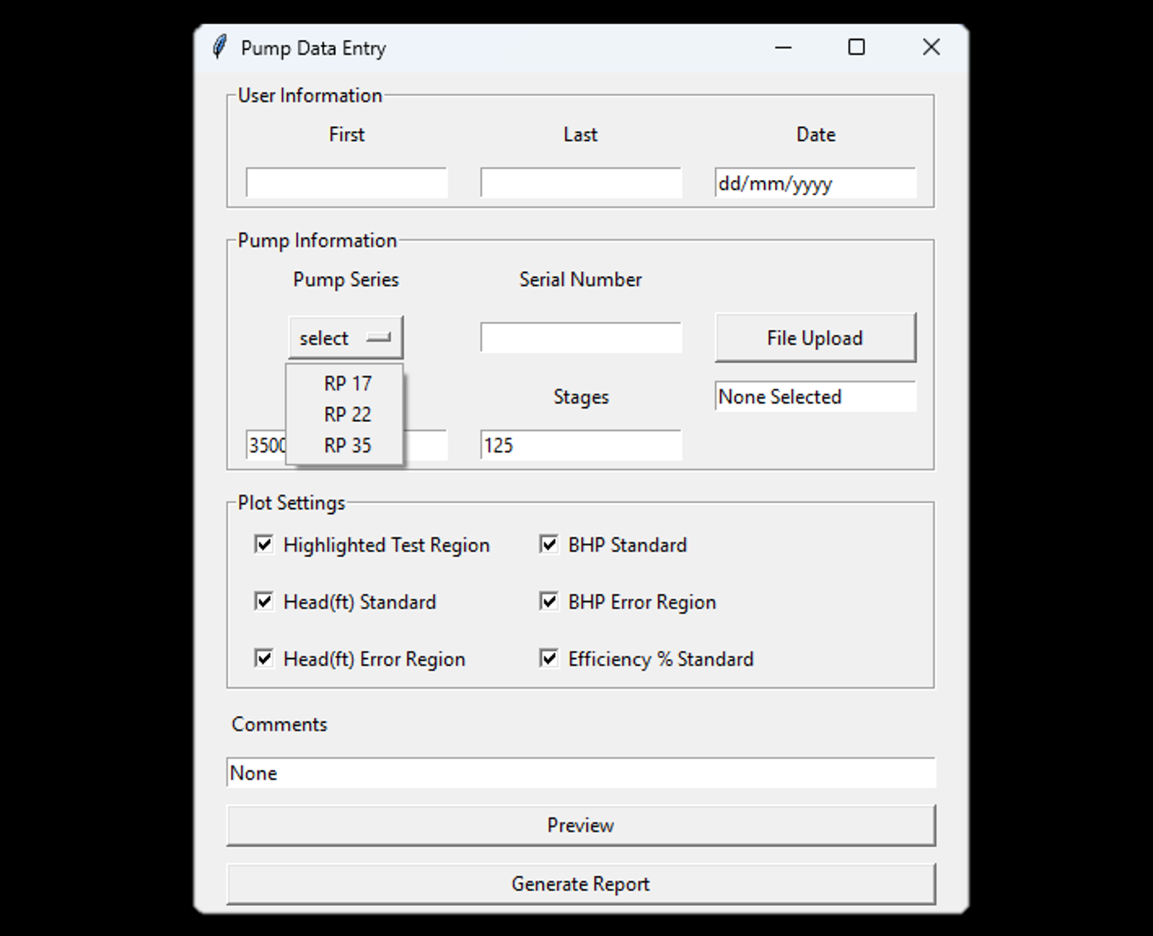 Pump Performance Analysis App